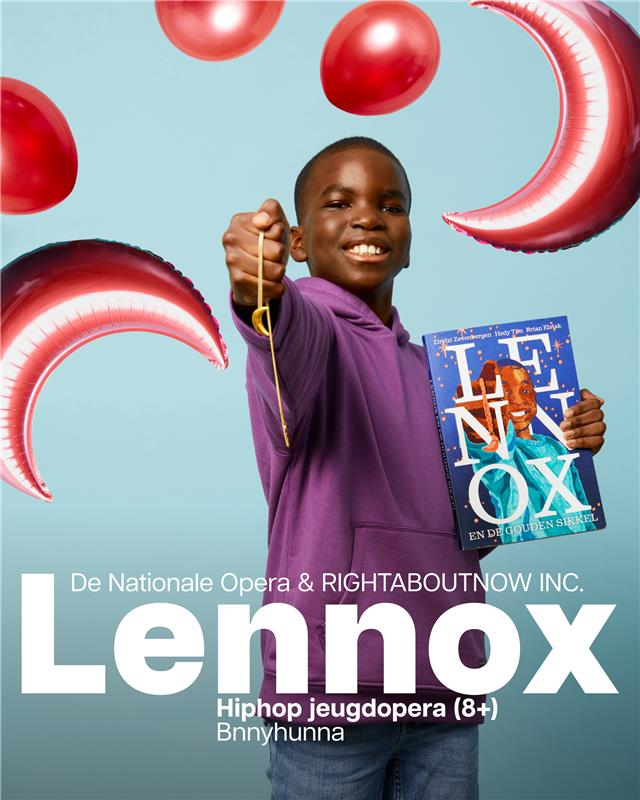 Lennox; Een unieke hiphop-opera over sikkelcelziekte in het Nationale Opera & Ballet