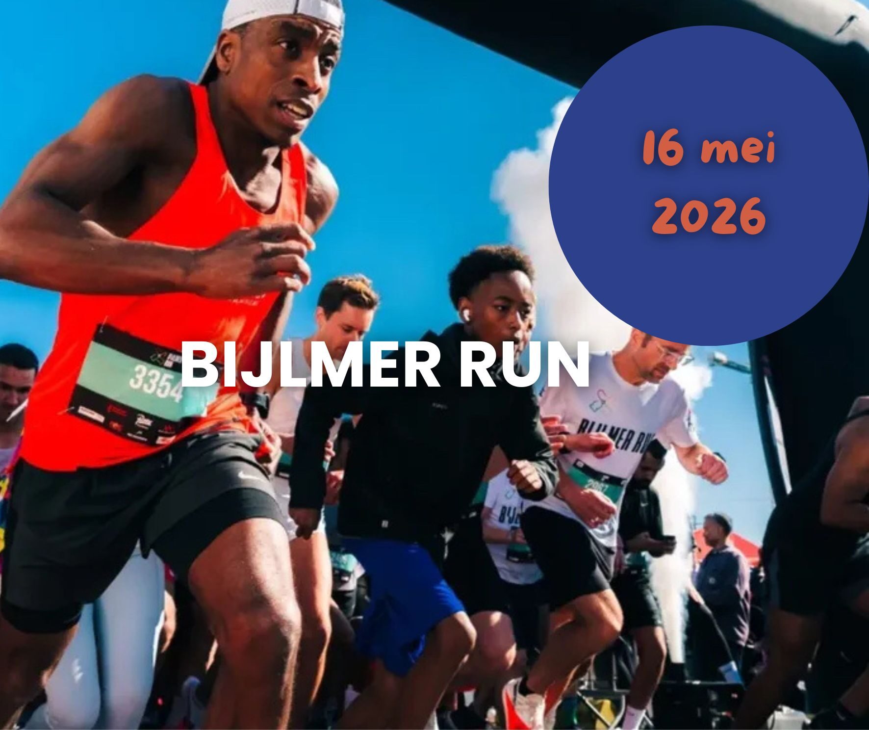 Bijlmer Run 2026 kom in actie voor het Sikkelcelfonds